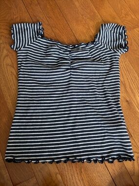 Hollister striped top